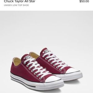 Maroon converse